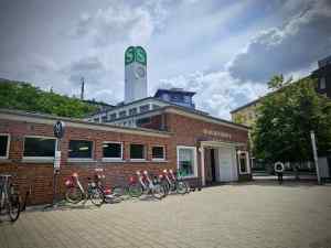 Bikes outside Nordbahnhof Station