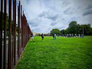 Location of the Berlin Wall on Bernauer Straße