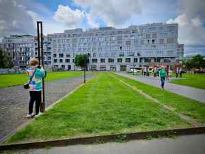 Looking towards Ackerstraße