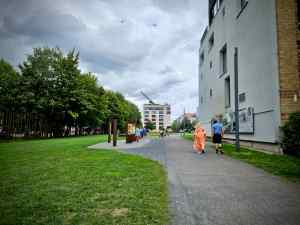 Berlin Wall Memorial on Bernauer Straße
