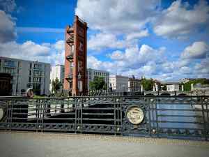 Schleusenbrücke lock bridge on the Spree
