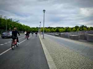 Arriving at the Memorial to the Murdered Jews of Europe