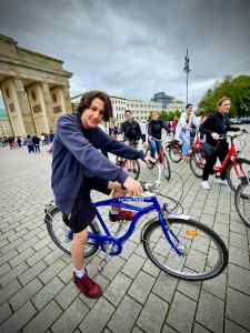 At the Brandenburg Gate