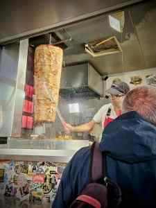 The kebab at Mustafa's Gemüse Kebap