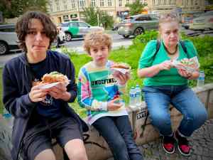 Finally enjoying the kebab, was it worth the wait?