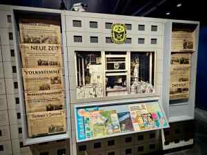 Old newspapers and magazines