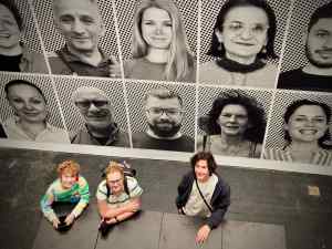 Looking down on the others at Urban Nation