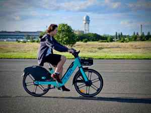 Our eldest on the runway