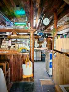 Inside the bakery at Holzmarkt 25