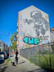 Street art on Mariannenstraße