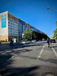 Cycle lane on Prinzenstraße