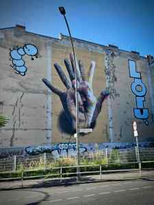 Street art on Prinzenstraße