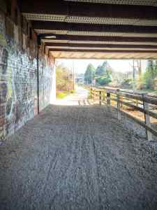 NCN 62 next to the Metrolink line