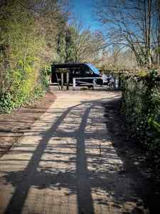 Inaccessible barriers on the Mersey River Path