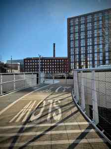Spiral ramp at Stockport Interchange