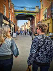 Walking along the Underbanks