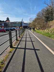 Fallowfield Loop next to Sainsbury's in Fallowfield