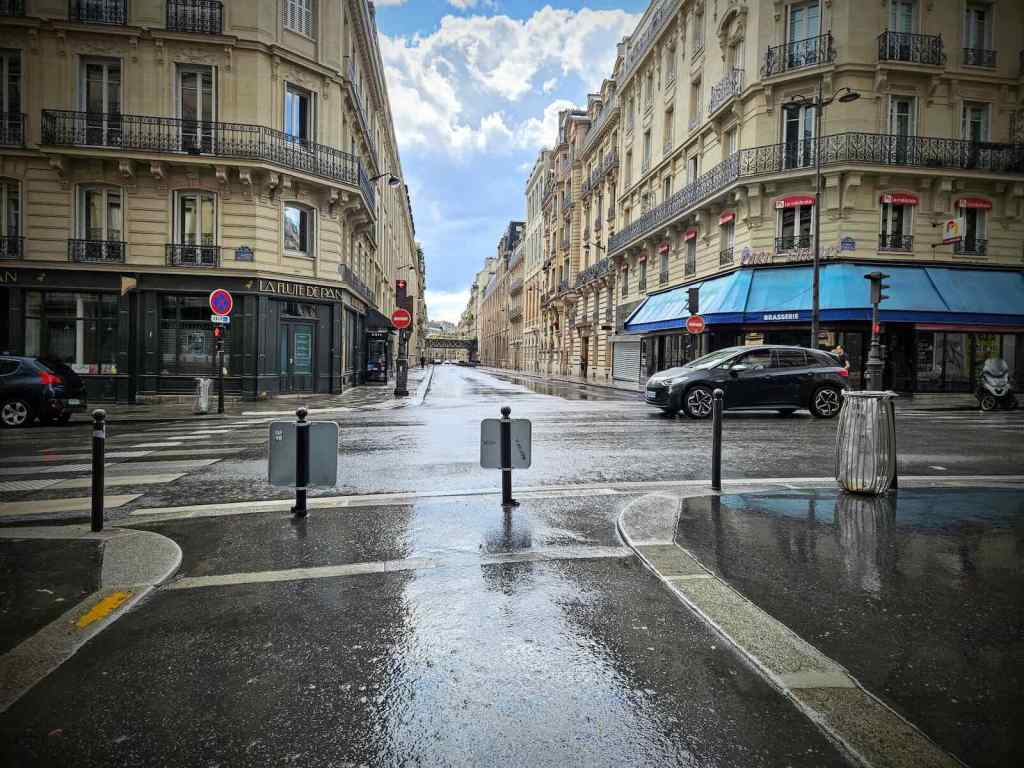 Modal filter on Rue de Madrid