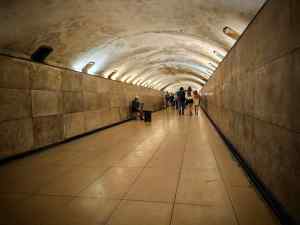 Subway to the Arc de Triomphe