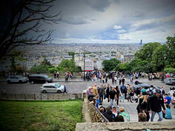 View from Basilique du Sacré-Cœur