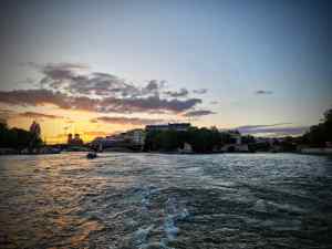 View towards Square Barye