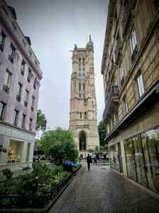 Looking towards Tour Saint-Jacques
