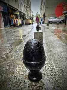 Interesting bollards on Rue Saint-Martin