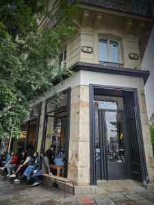 Outside Partisan Café Artisanal