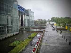 Outside of Cité des Sciences et de l'Industrie