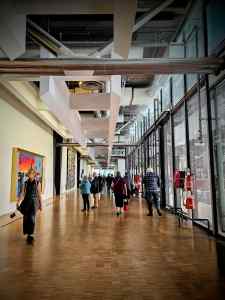 Inside Centre Pompidou