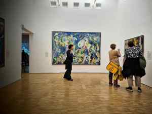 One of the galleries at Centre Pompidou