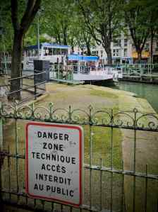 Locks on Canal Saint-Martin