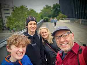 Promenade Plantée selfie