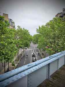 View along Boulevard Diderot