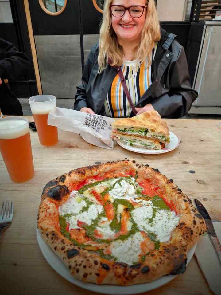 Eating at La Felicità, Station F