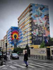 Street art on Boulevard Vincent Auriol