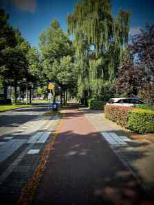 Cycle path on Liendertseweg