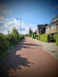 Cycle street on Kersenbaan