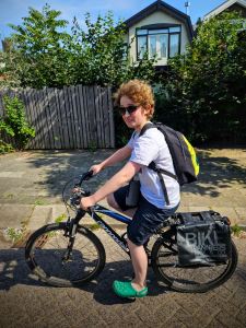 Riding along Soesterweg