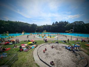 The pools at Bosbad Amersfoort