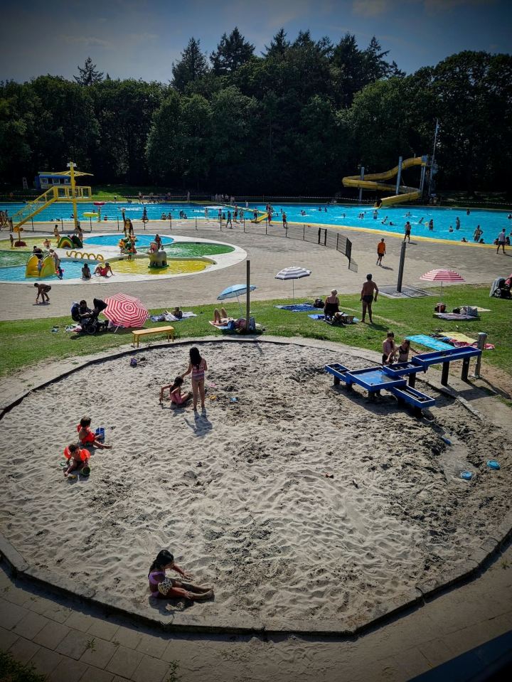 The pools at Bosbad Amersfoort