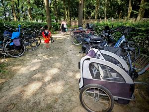 Cycle parking at Bosbad Amersfoort