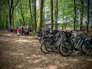 Cycle parking at Bosbad Amersfoort