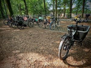 Cycle parking at Bosbad Amersfoort