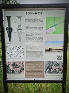 Information sign about the Fornese area