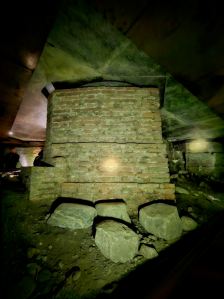 Remains of the foundations