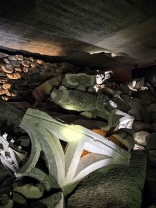 Stones and a section of wall