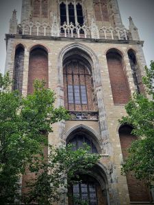 Close-up of Dom Tower