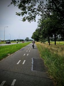 Cycle path on Biltse Rading