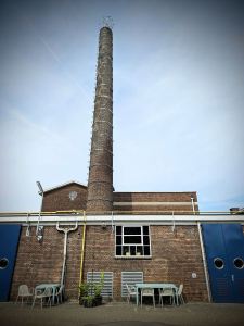 Building with chimney